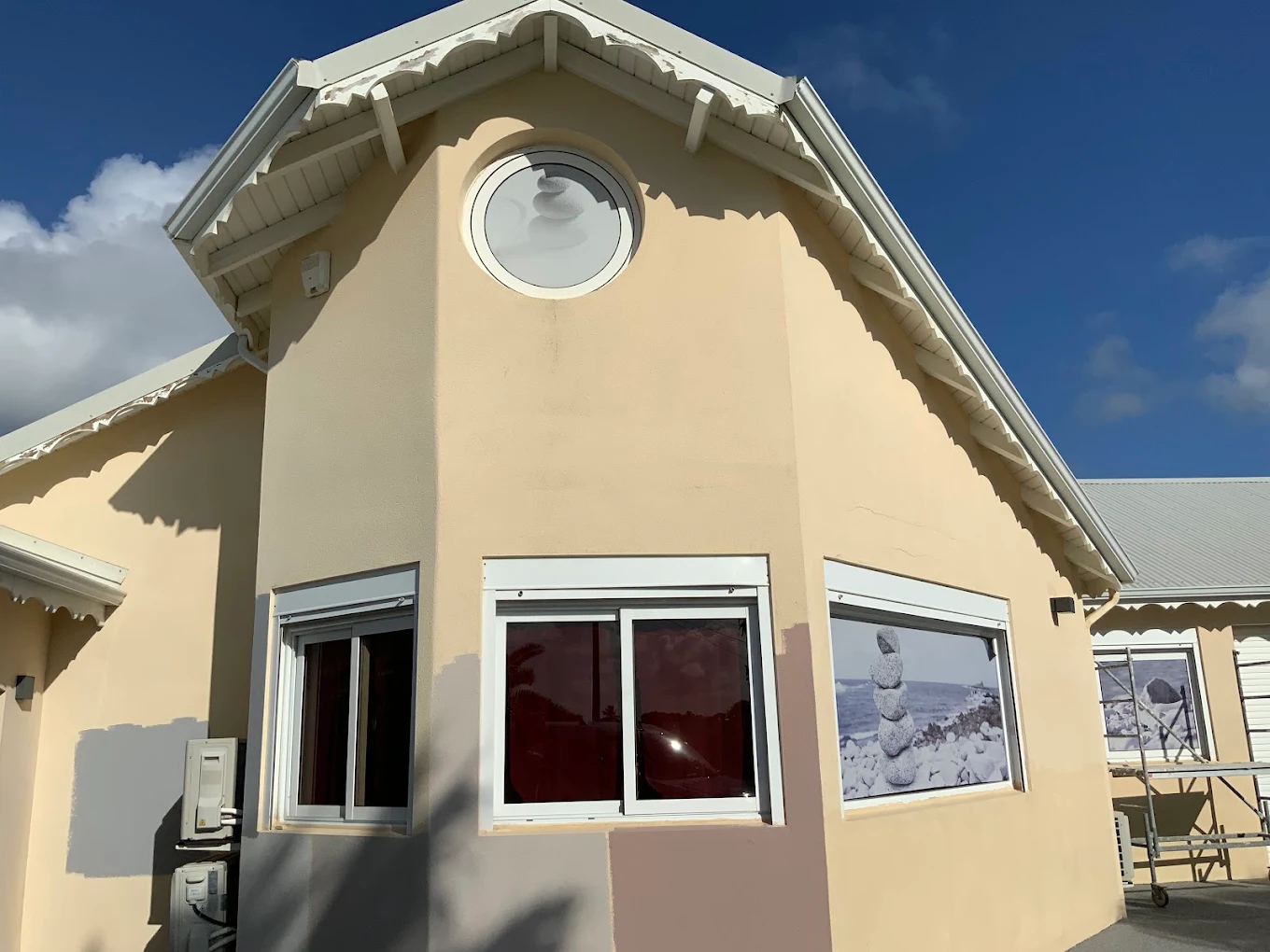 Ravalement d'une maison individuelle